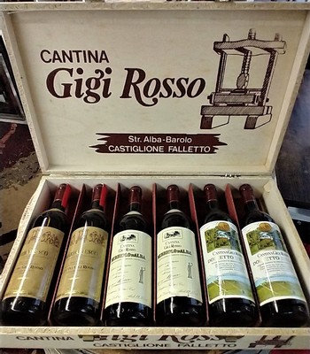 1981/1982/1983 Gigi Rosso 6 bottle Gift OWC