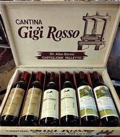 1980s Gigi Rosso 6 bottle Gift OWC