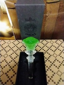 Versace Rosenthal Medusa Bottle Stopper - Green
